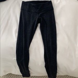 Size 6 Lululemon Leggings Dark Grey